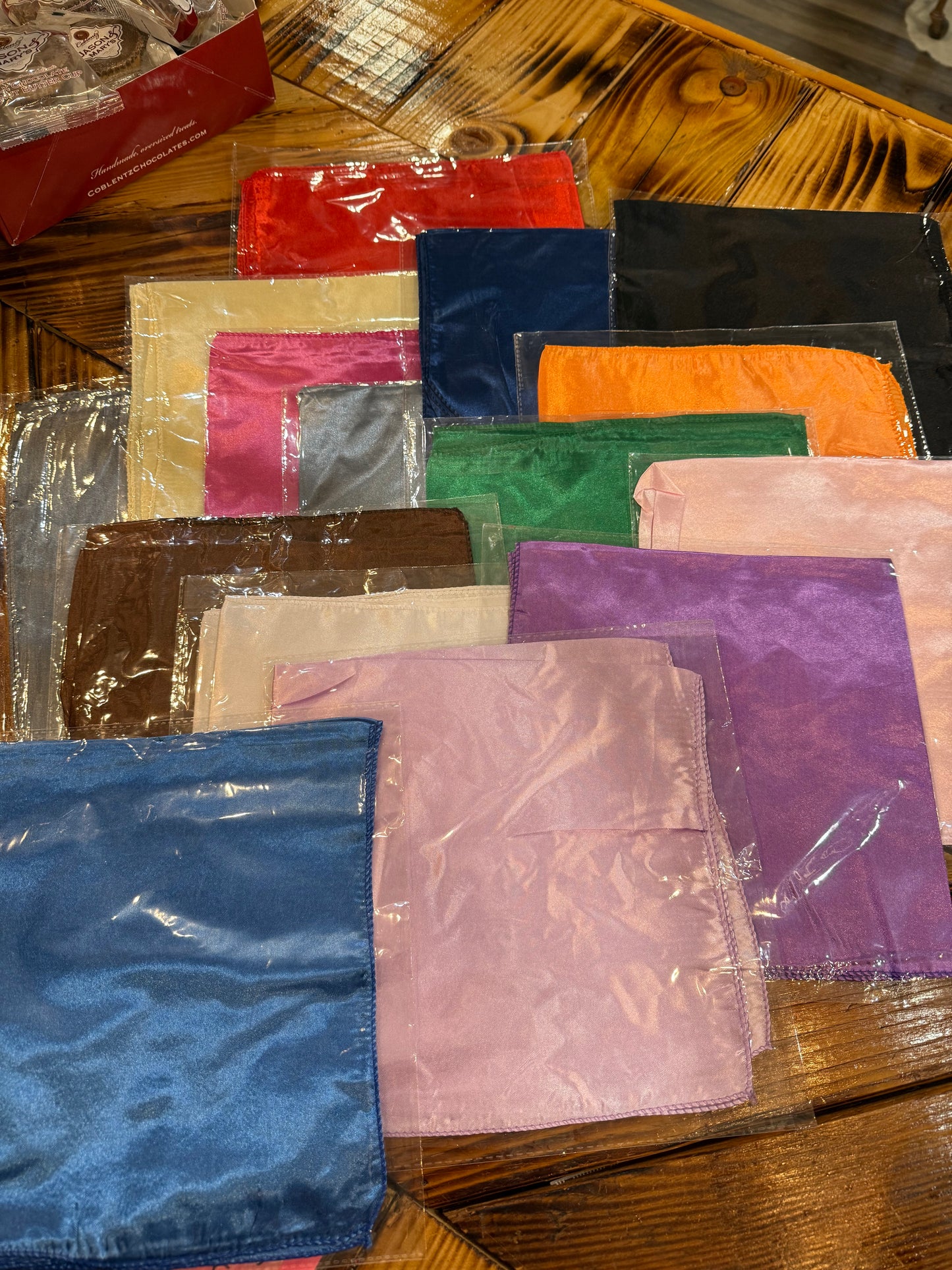 20x20 Solid Satin Wild Rags