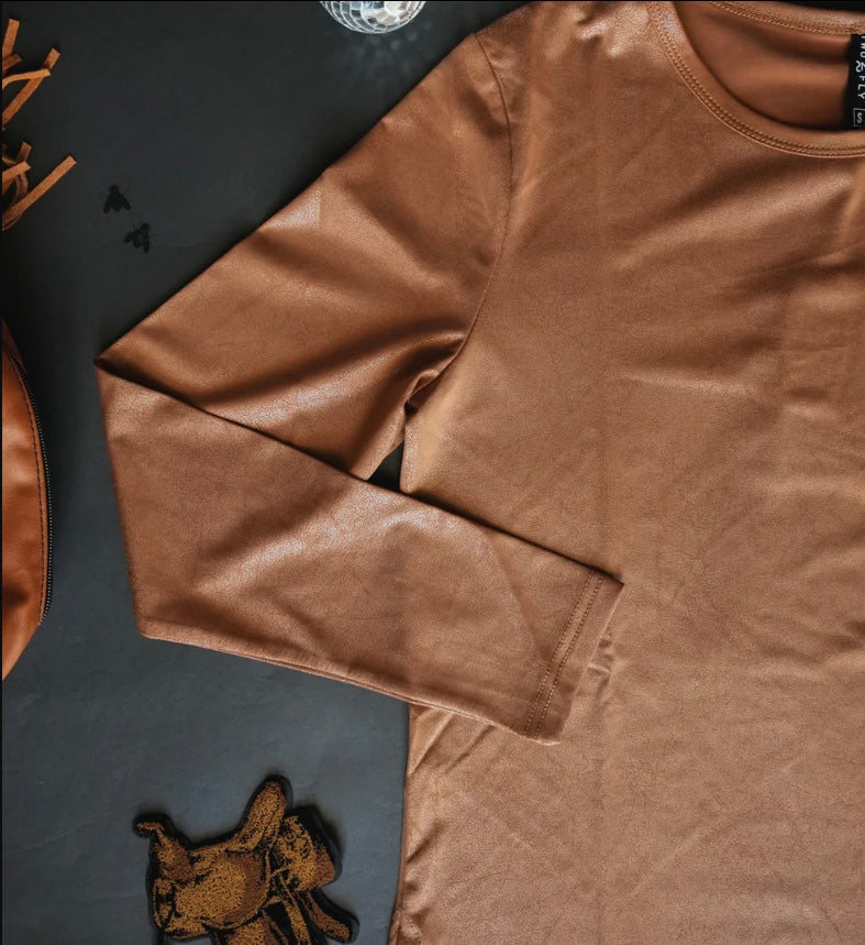 2Fly Swanky Leather Long Sleeve
