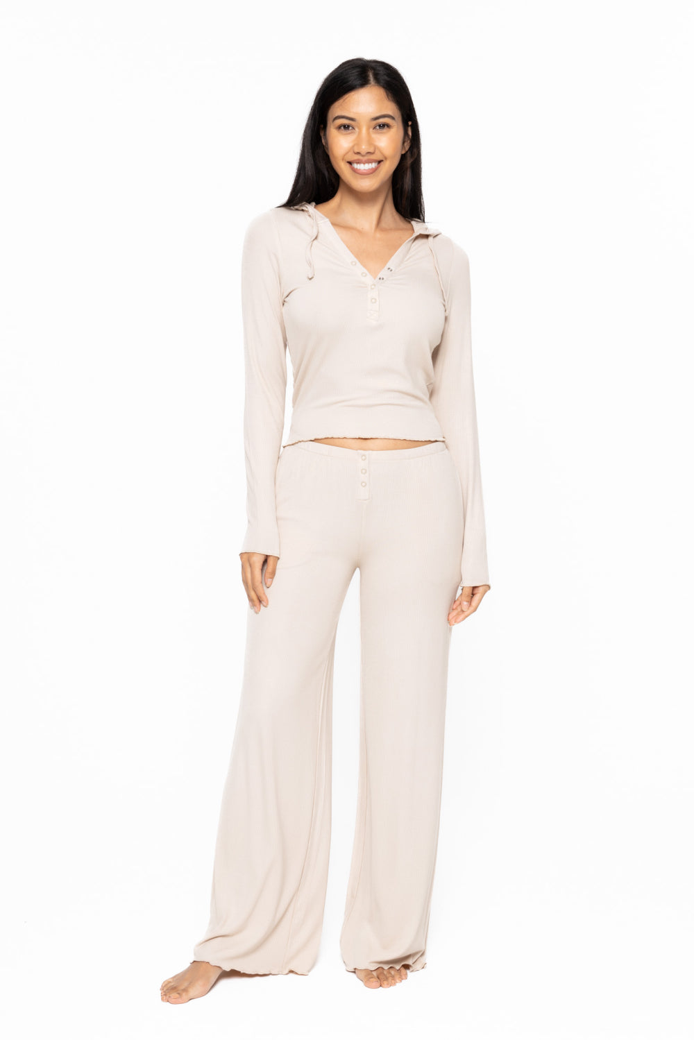 Mono b BAMBOO BLEND LOUNGE PANTS and TANK SET