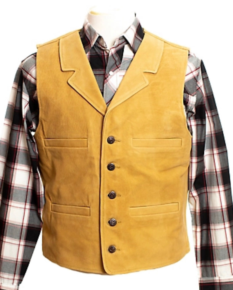 Wyoming Traders Buffalo Leather Vest