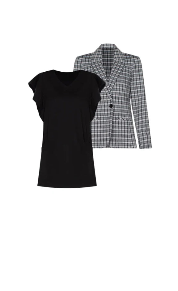 LIVERPOOL
LOS ANGELES FLUTTER SLEEVE DRESS