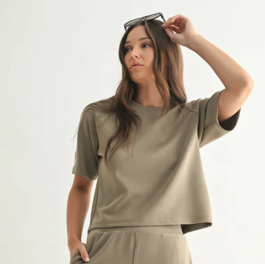 Laguna Soft Drape Raglan Tee