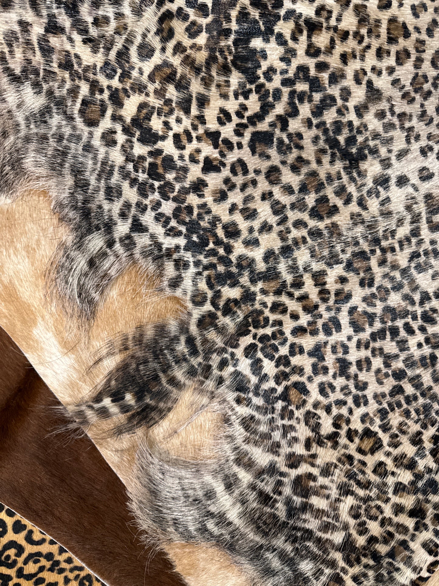 Genuine Goat Hide Leopard