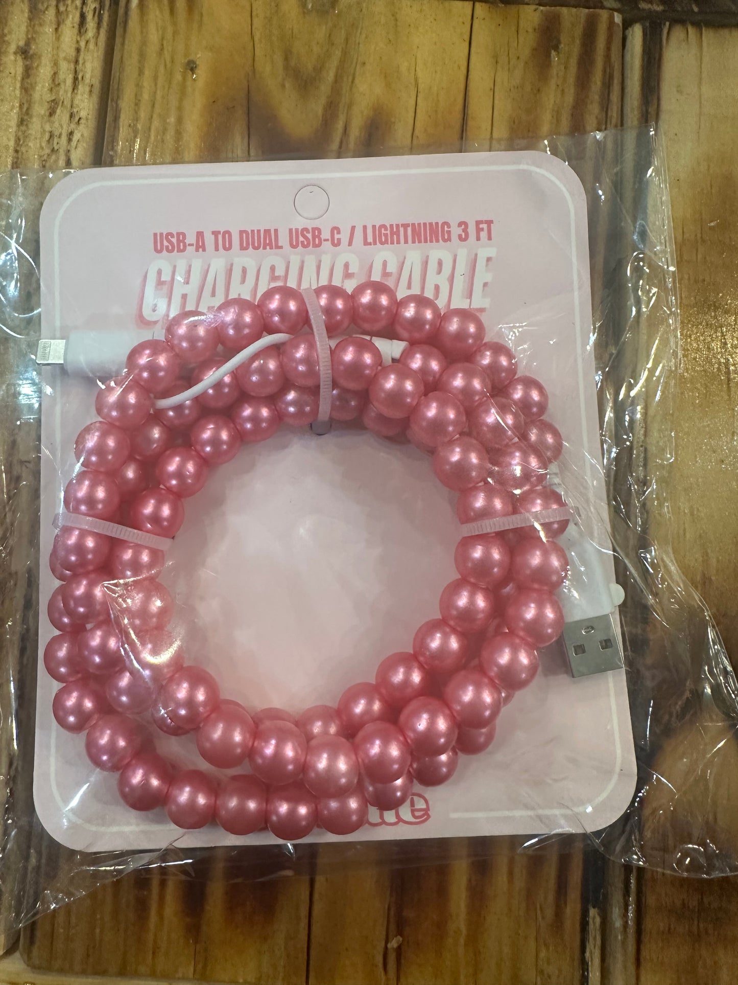 Beaded Phone Chargers