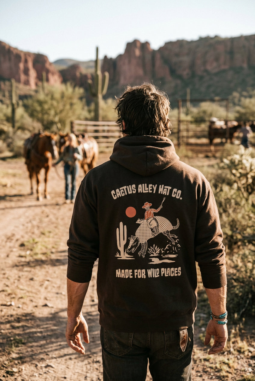 Cactus Alley Made For Wild Places Hoodie
