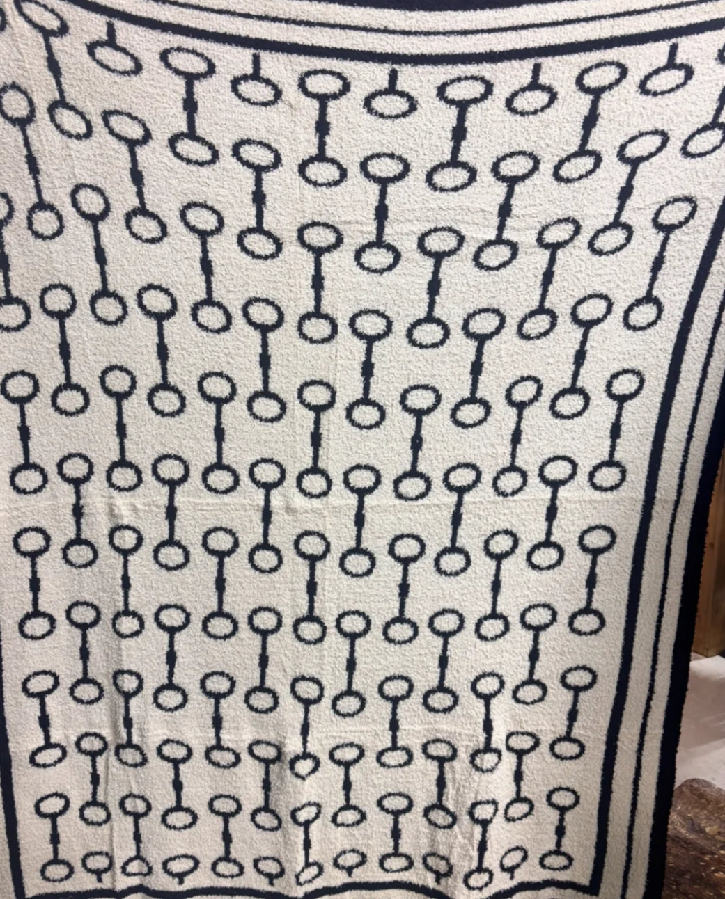 Lucky and Blessed COZY BLANKET PRINTED BLANKET (50IN X 60IN)