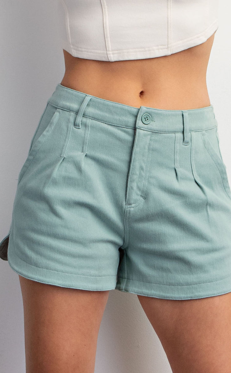COTTON STRETCH TWILL SHORT PANT