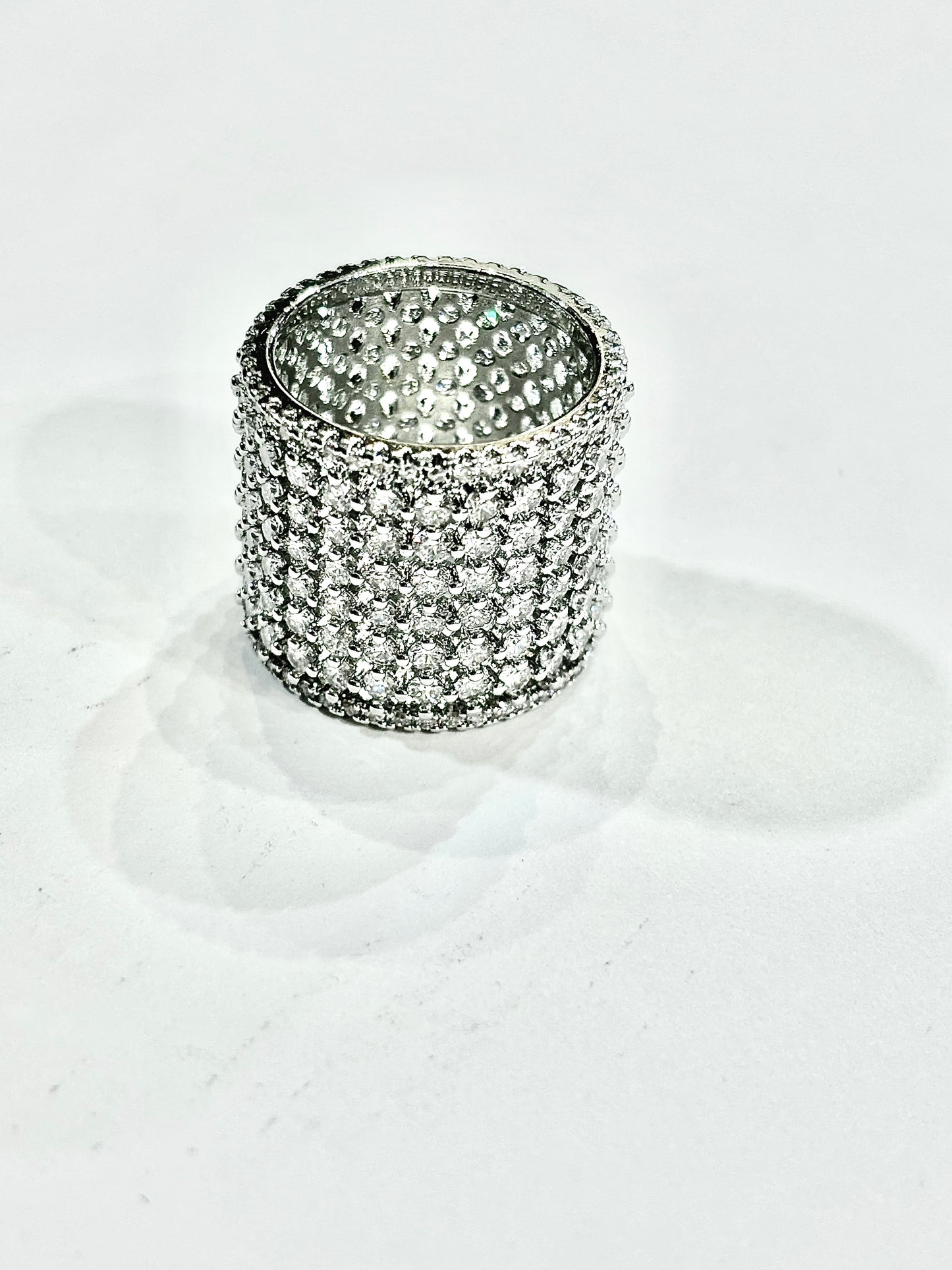 Faux Diamond Rings