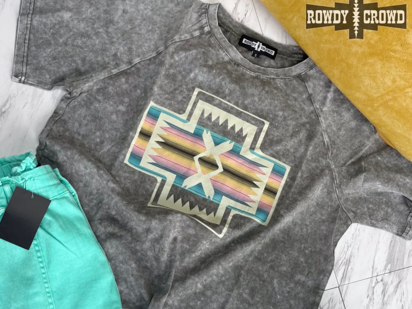 Rowdy Crowd Happy Trails Tee