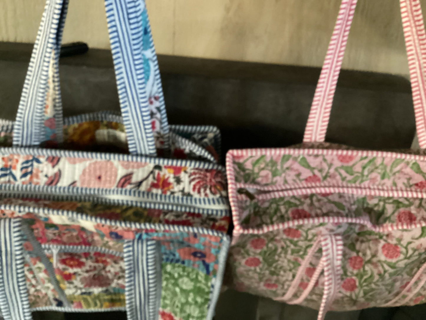 Heart of Grace or HEH Patch Regular Quilted Tote