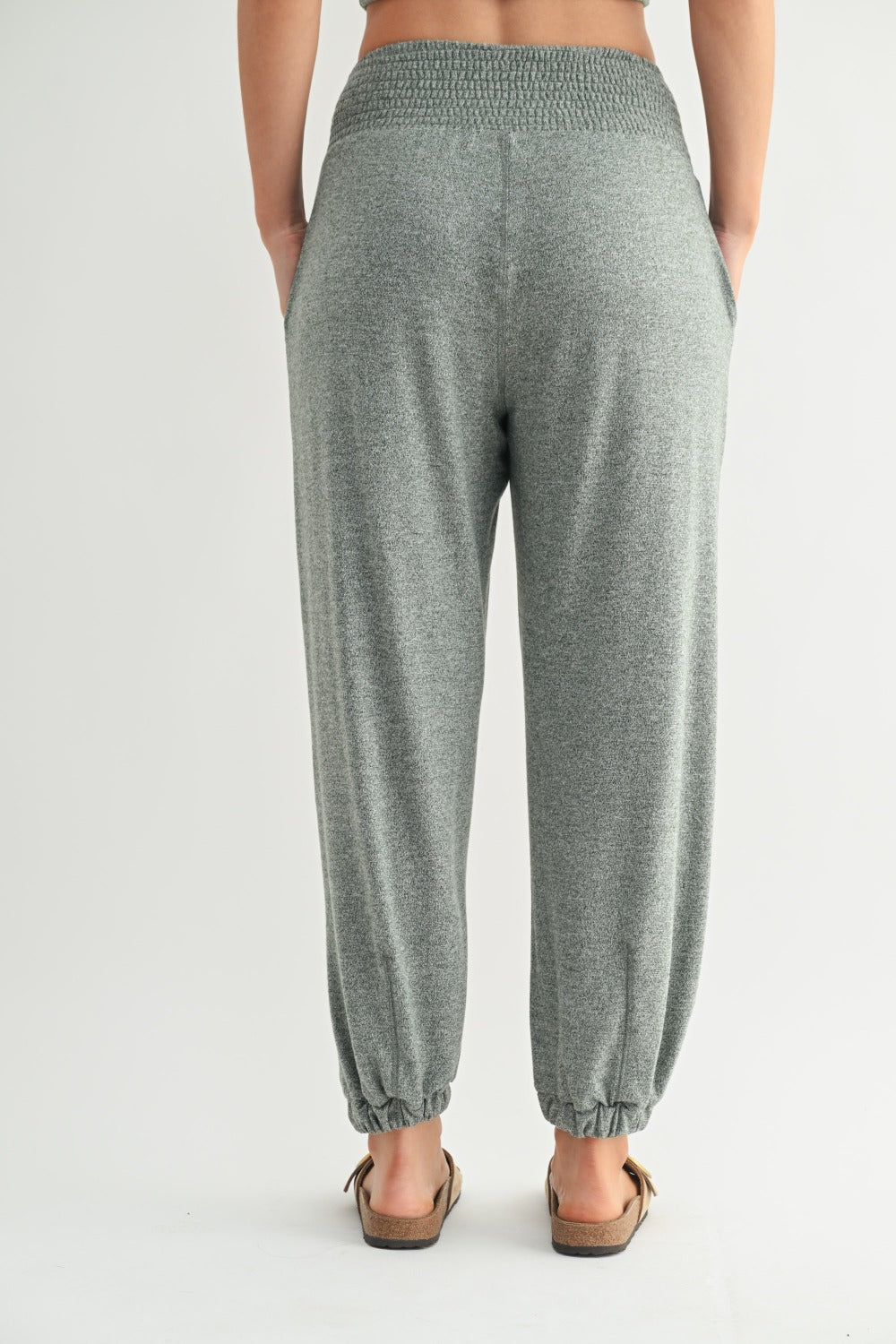 Mono b Brushed Hacci Lounge Jogger