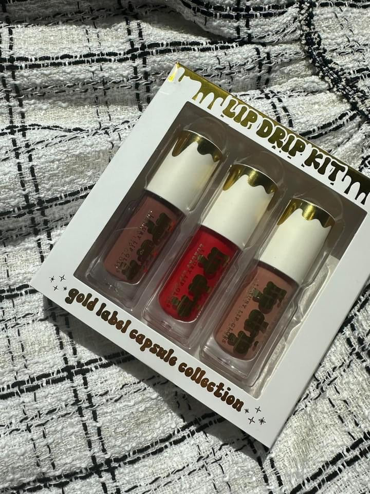 TMLL Gold Capsule Lip
Drip Trio - Limited Edition