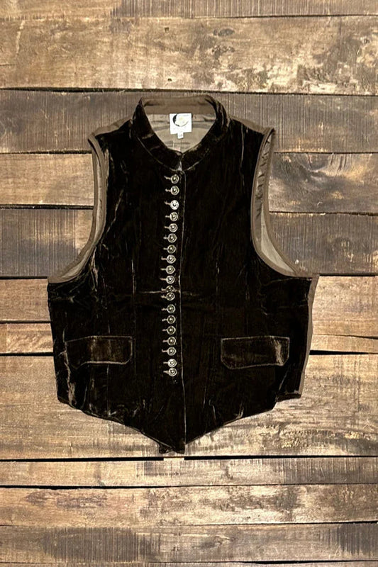 Jaded Gypsy - Mesmerized Velvet Vest