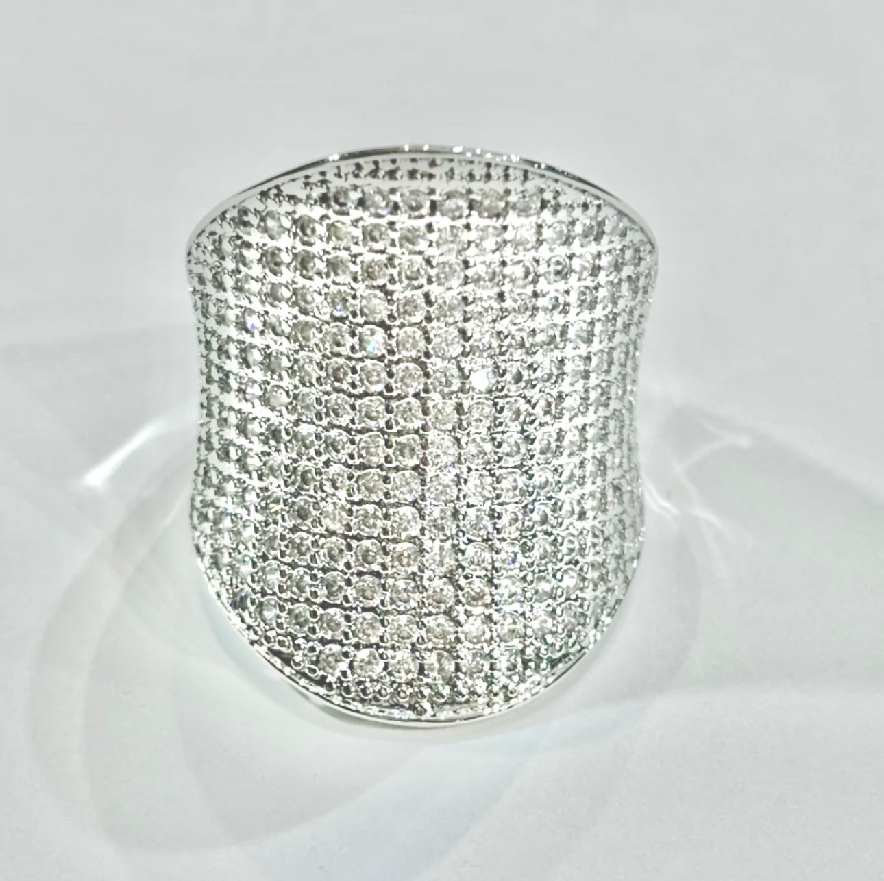 Faux Diamond Rings