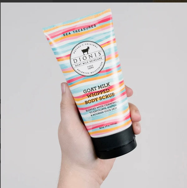 Dionis Goat Milk Whipped Body Scrub (Sea Treasures)