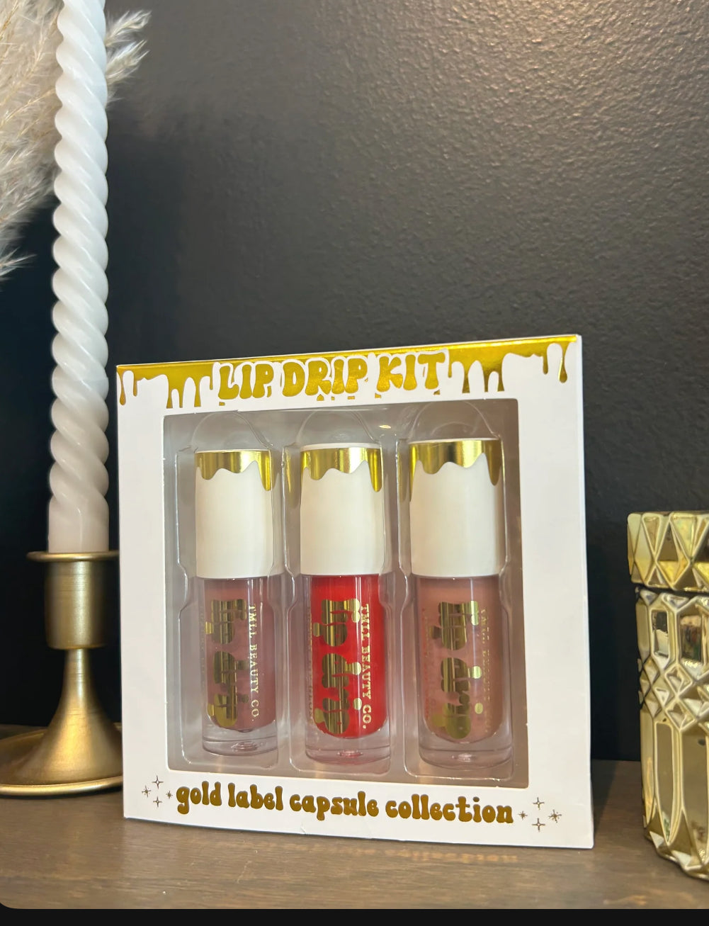 TMLL Gold Capsule Lip
Drip Trio - Limited Edition