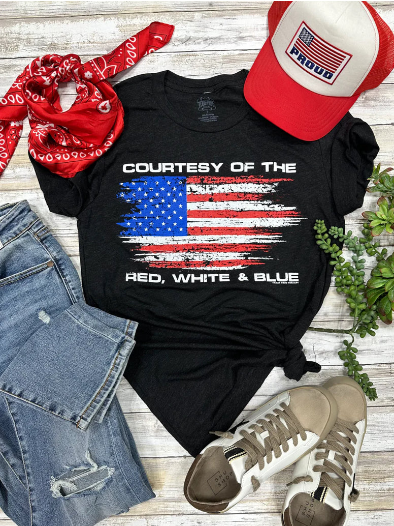 TEXAS TRUE THREADS
Courtesy Of The Red, White & Blue Tee