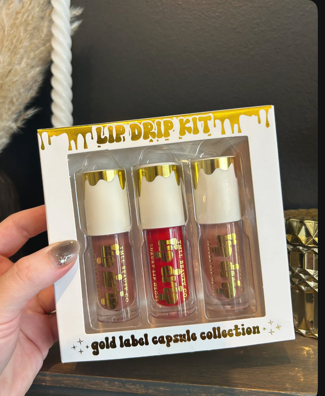 TMLL Gold Capsule Lip
Drip Trio - Limited Edition