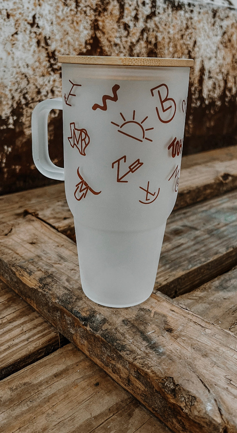 Ranch House Frosted 32oz Tumbler