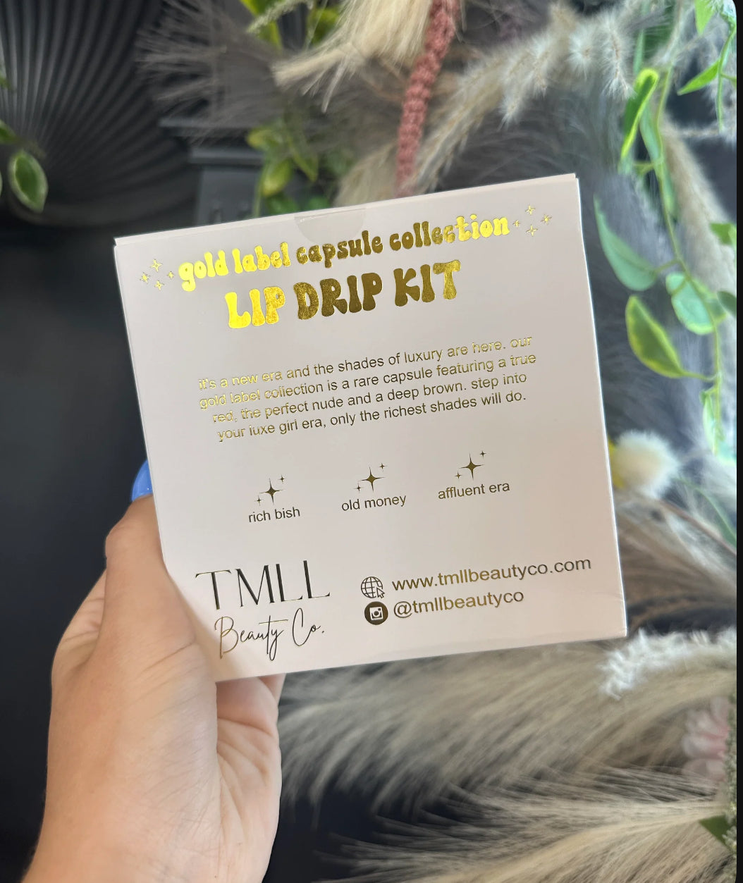 TMLL Gold Capsule Lip
Drip Trio - Limited Edition
