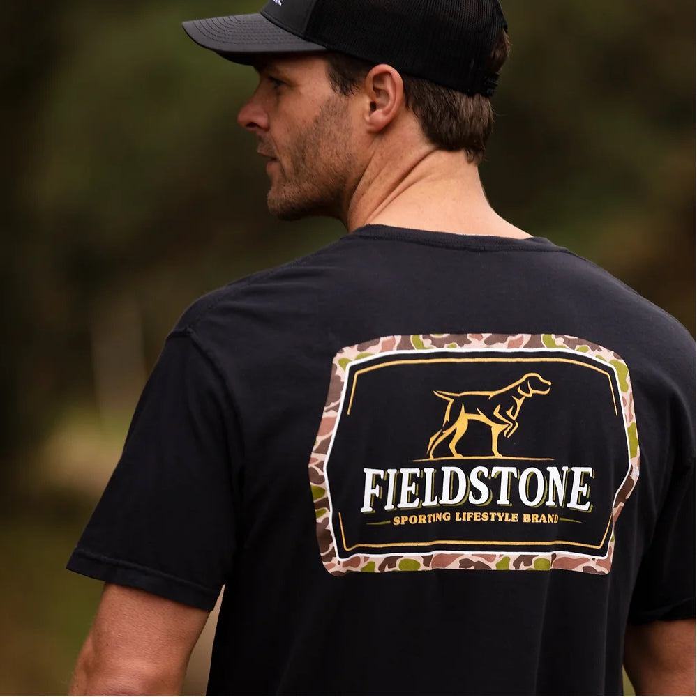 Fieldstone Rectangle Camo Logo Youth
