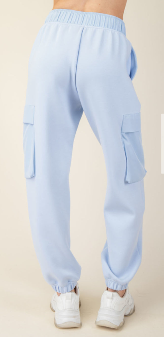 RAE MODE MODAL POLY SPAN SCUBA POCKET JOGGER PANT BUTTER SOFT