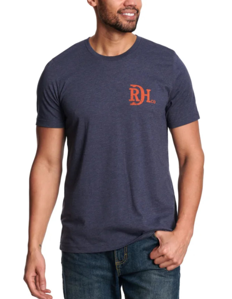 Red Dirt Men's Navy Mesa Logo T-Shirt