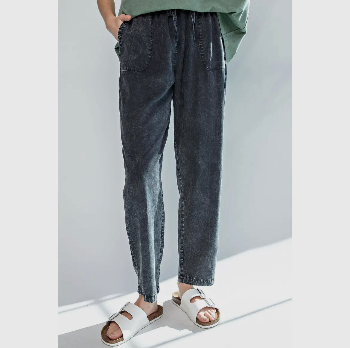 Tencel Mineral Washed Long Pants