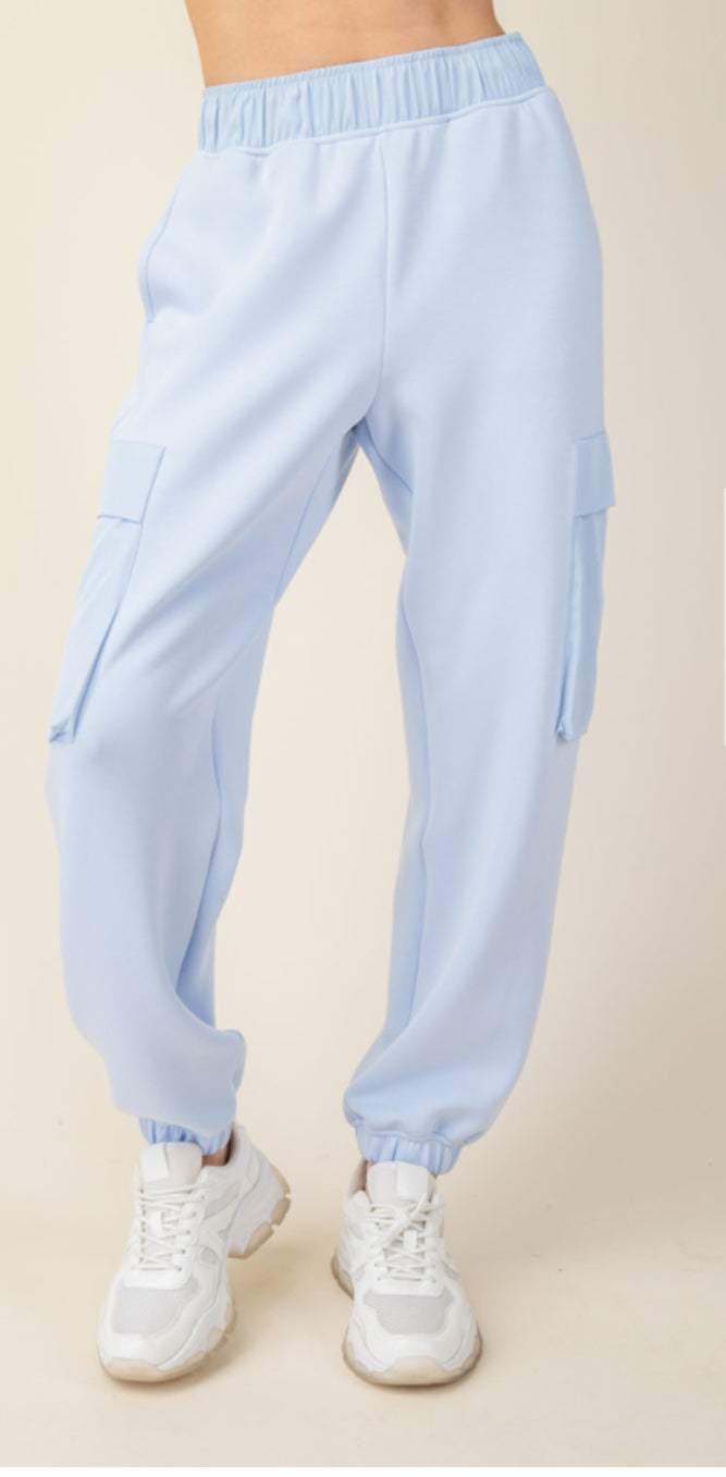 RAE MODE MODAL POLY SPAN SCUBA POCKET JOGGER PANT BUTTER SOFT
