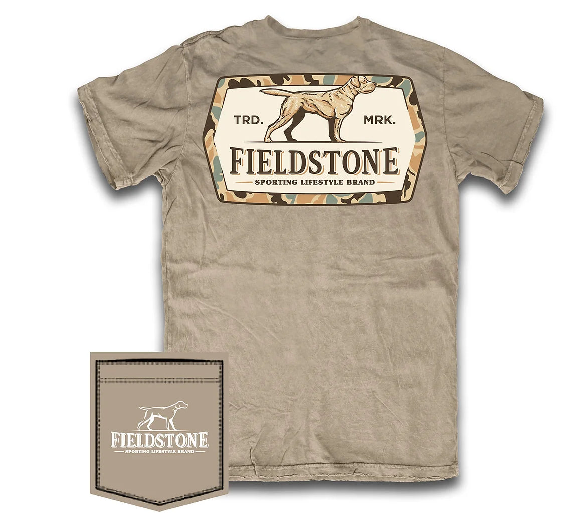 Fieldstone Lab Camo Logo
