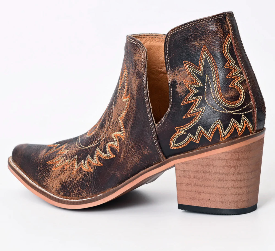 American Darling genuine, leather booties