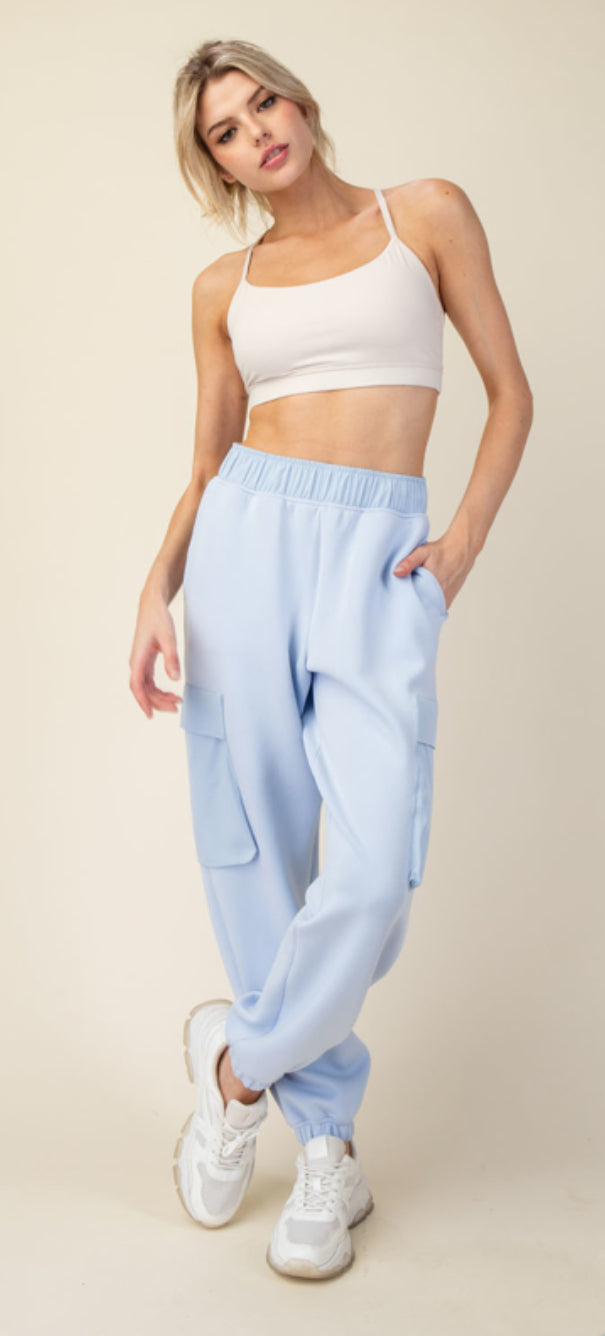 RAE MODE MODAL POLY SPAN SCUBA POCKET JOGGER PANT BUTTER SOFT