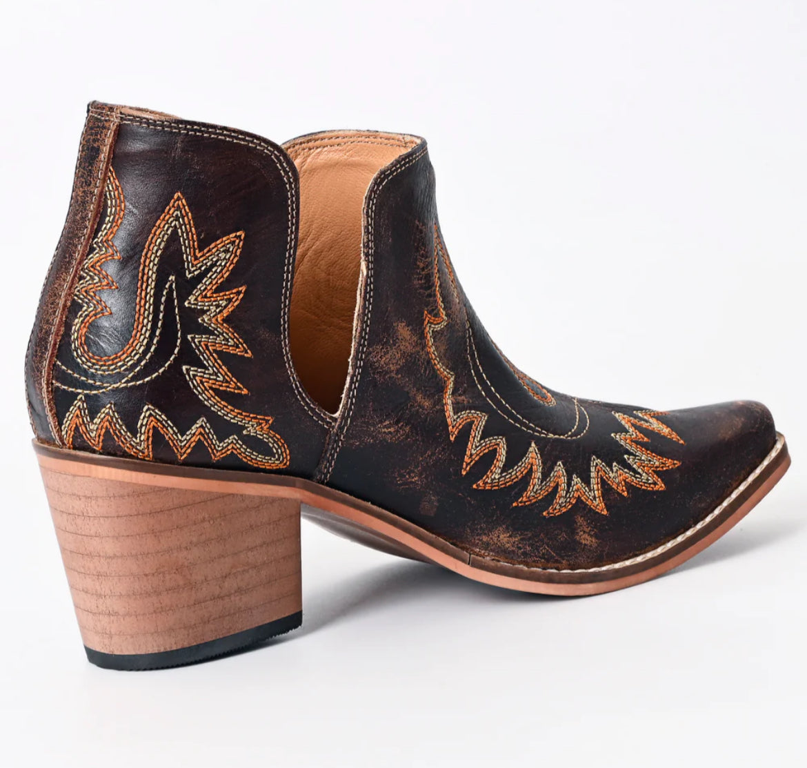 American Darling genuine, leather booties