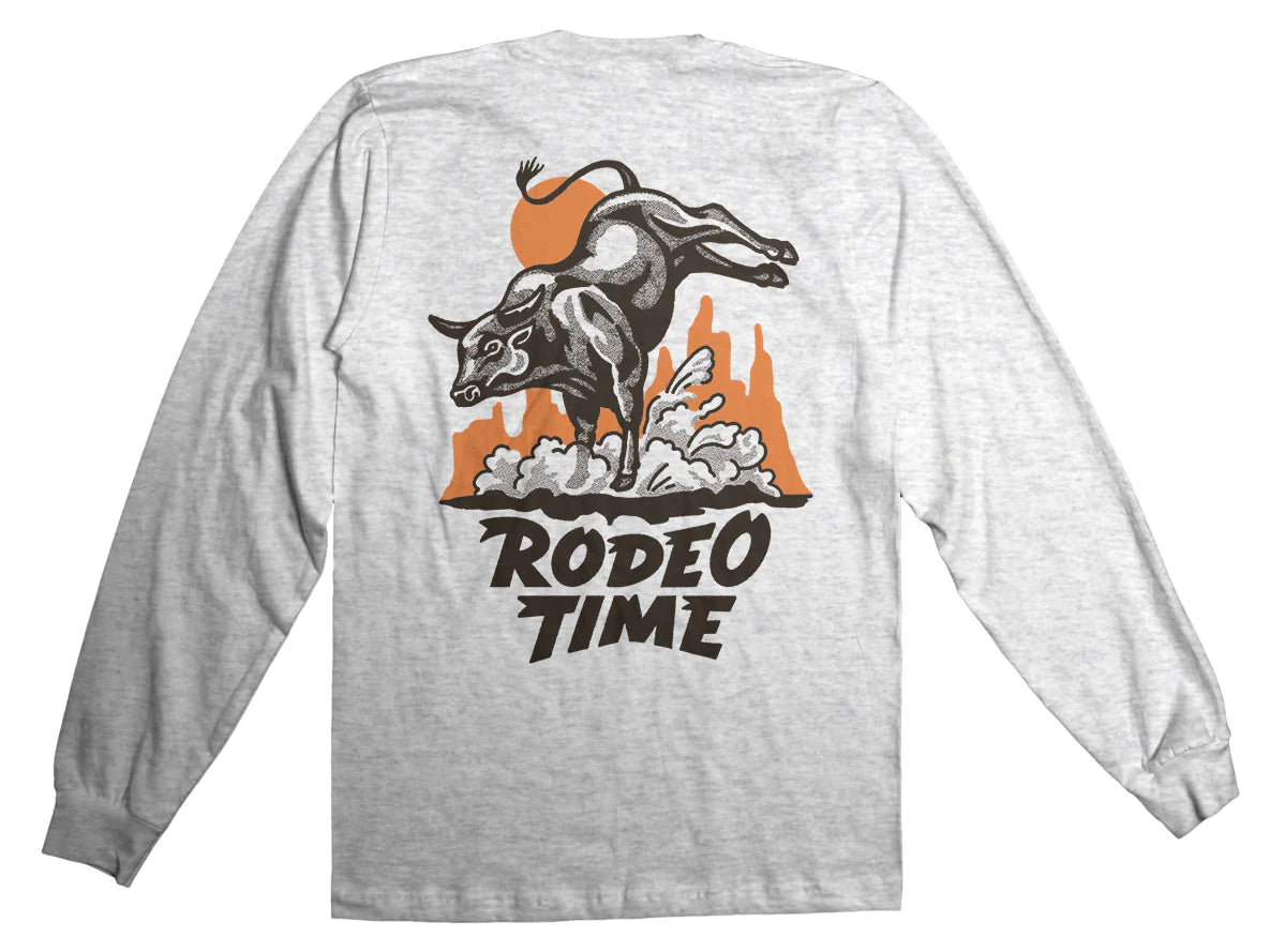 Dale Brisbey Rodeo Time Rope Long Sleeve Tee