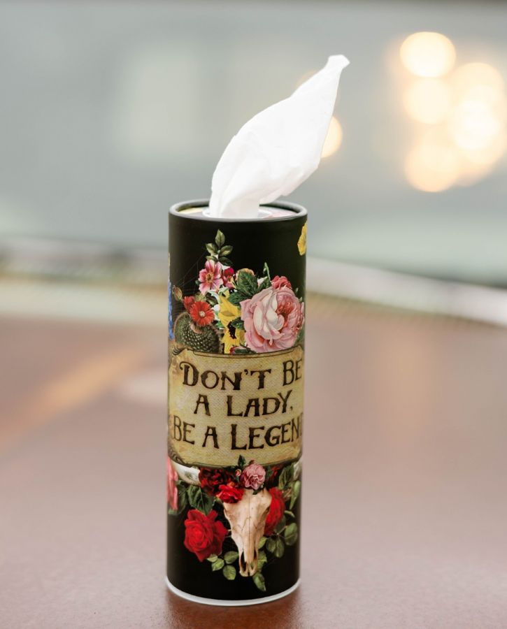 Don't Be A Lady, Be A Legend / Do No Harm Car Tissues