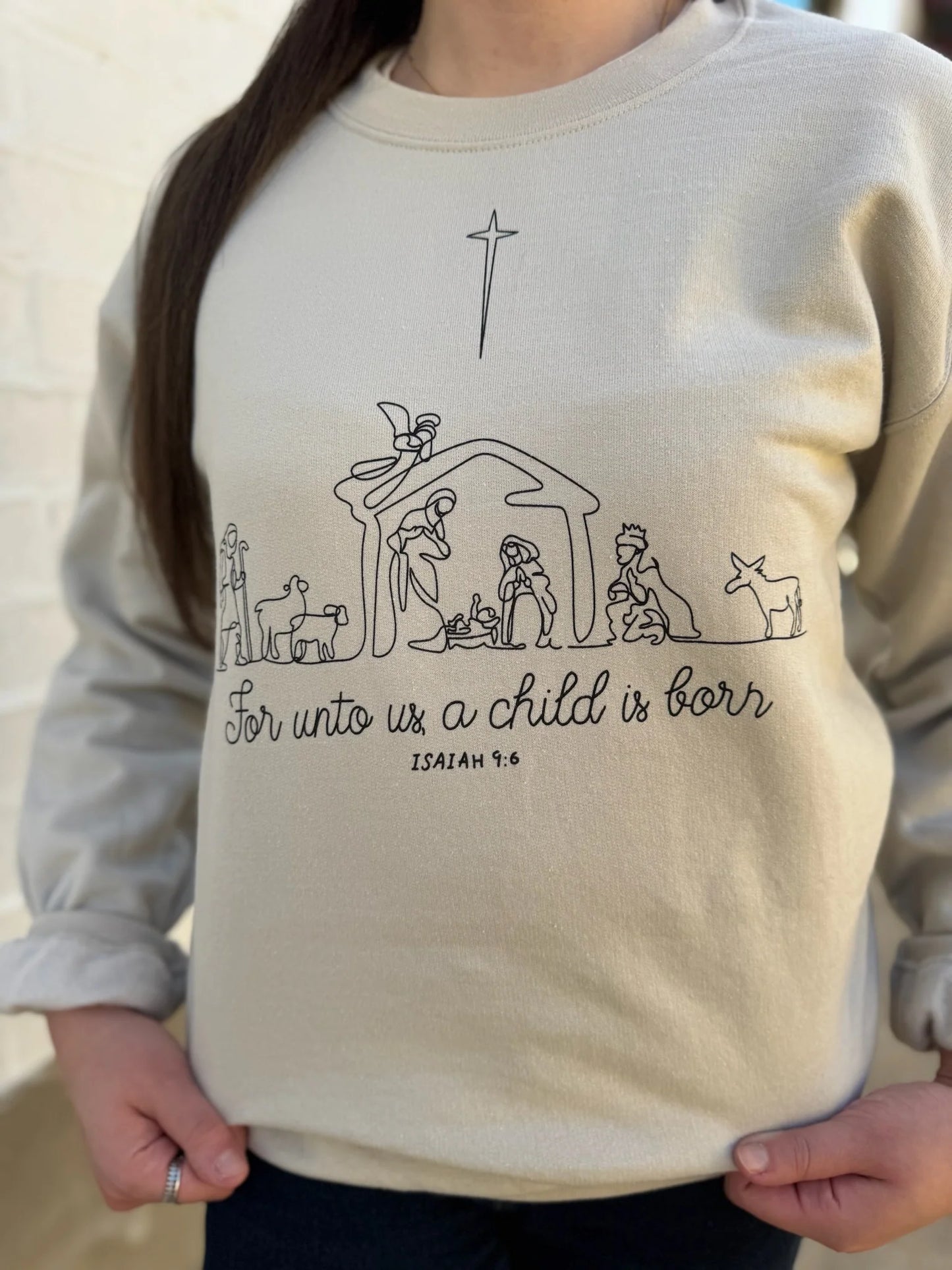 A Child Is Born Sweatshirt