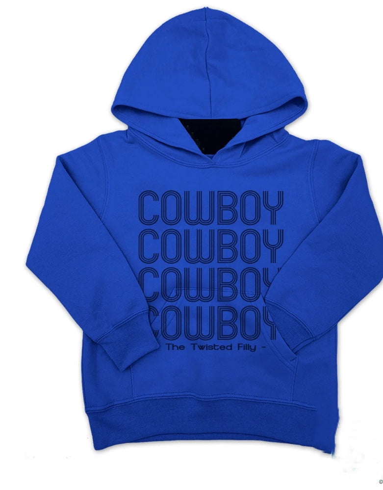 I Am Cowboy Hoodie Youth Small