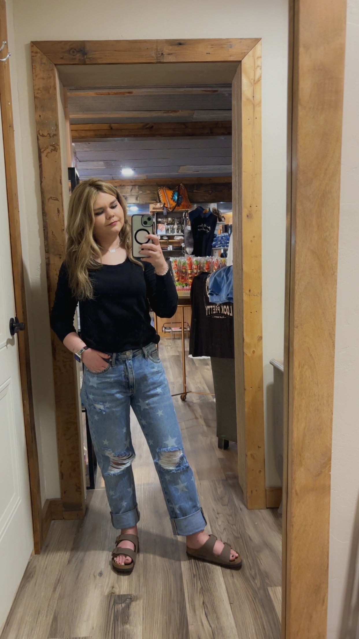Saige Boyfriend Rigid & Stretch Jeans