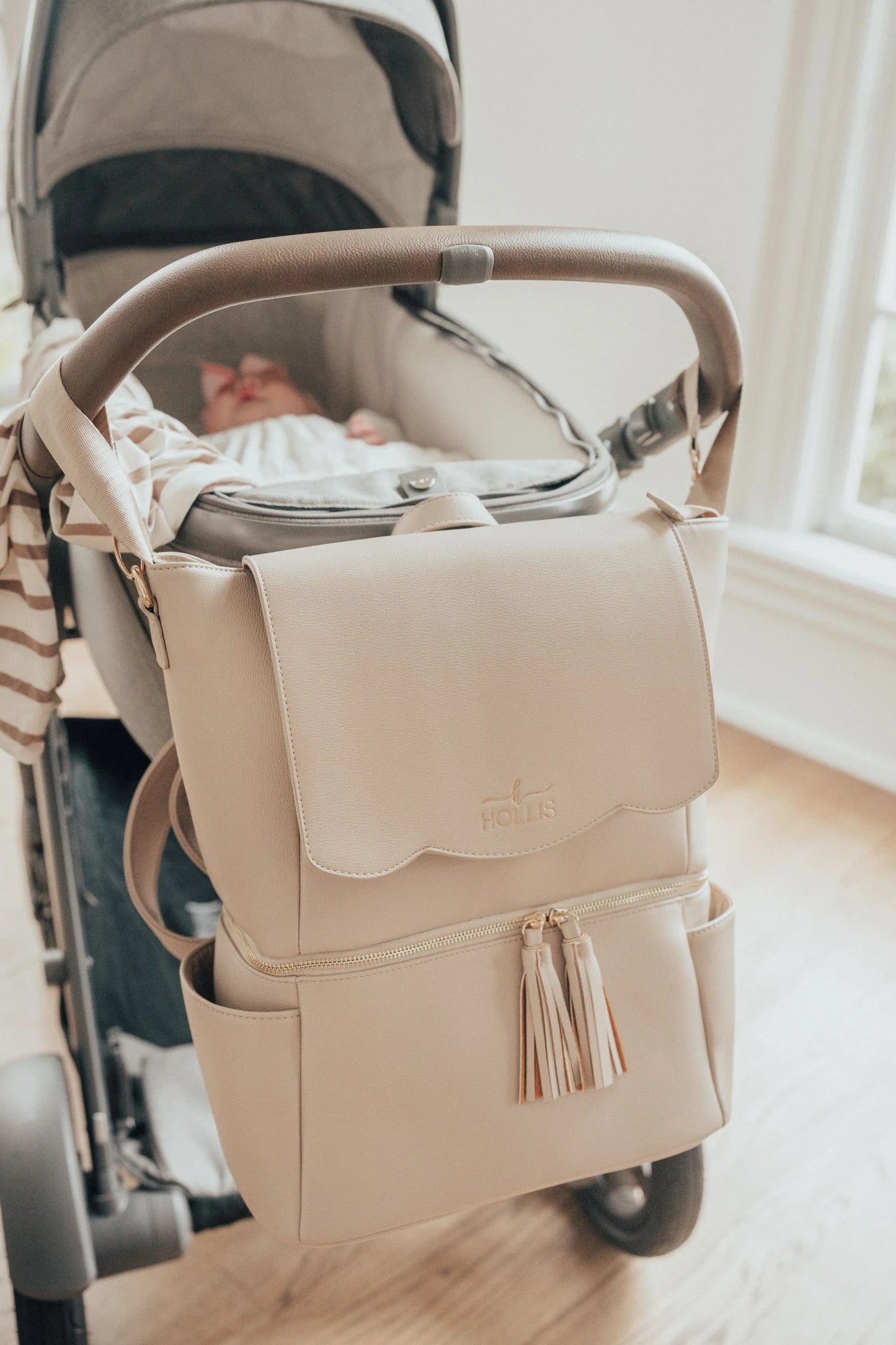 HOLLIS Blush Diaper Bag
