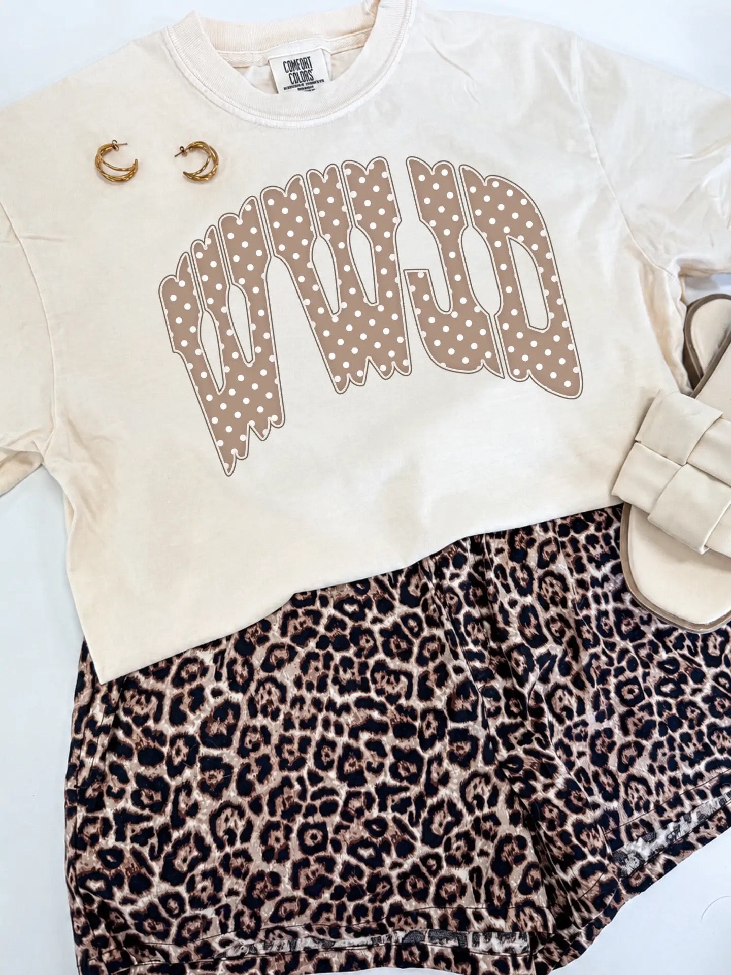 Wwjd Polka Dot Tee