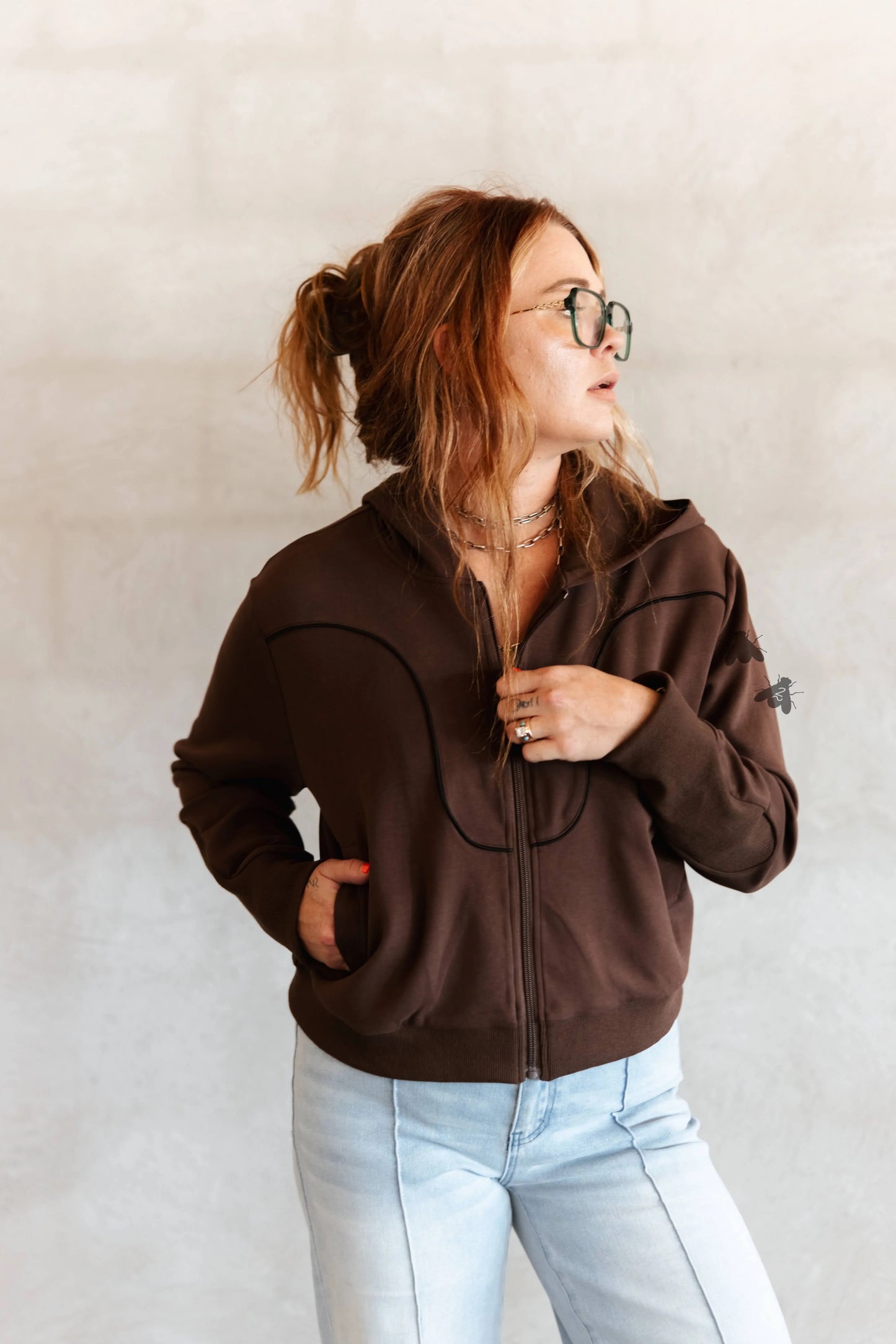 ZIP IT WESTERN *MOCHA