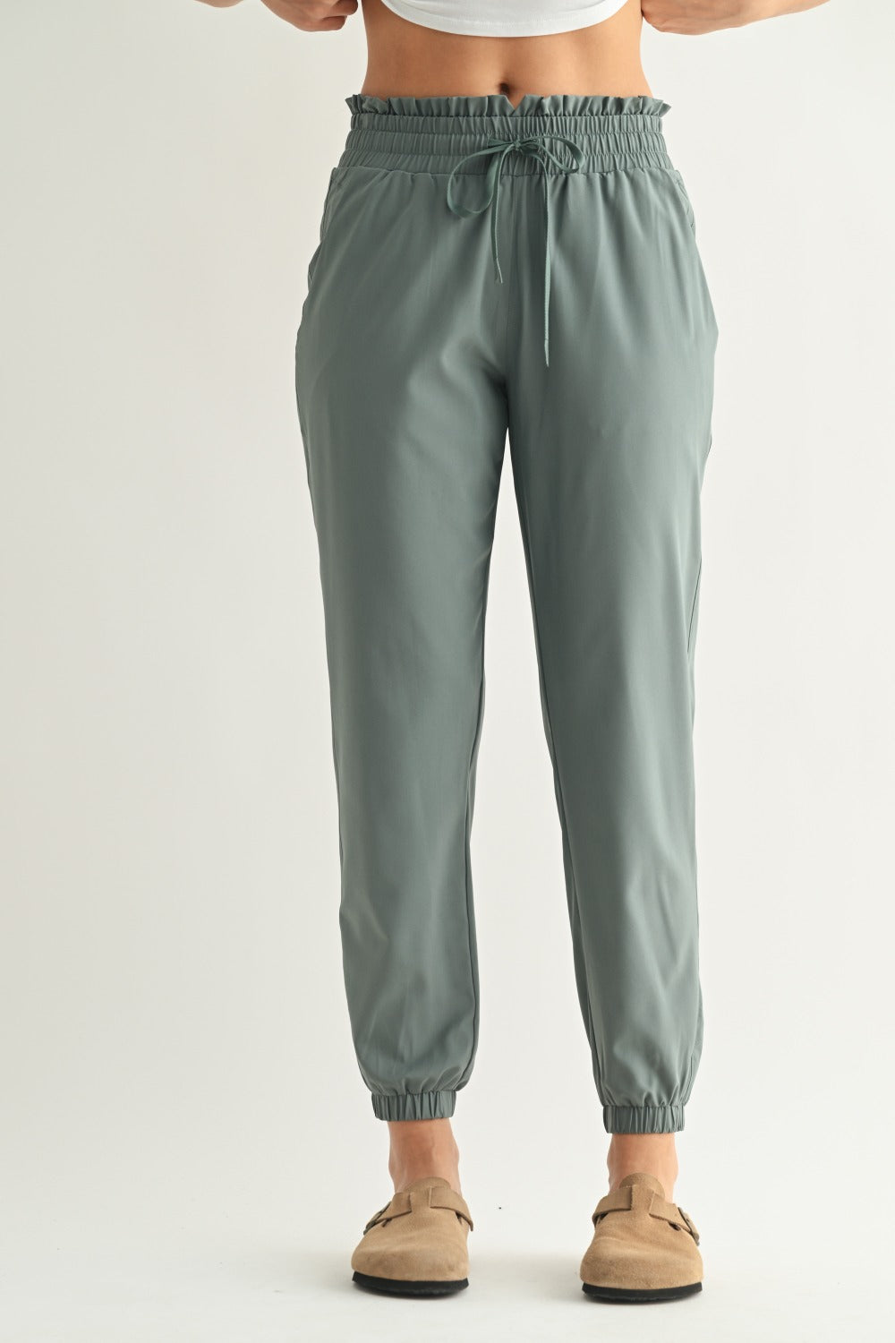 Mono B CUFFED ESSENTIAL HIGHWAIST JOGGERS