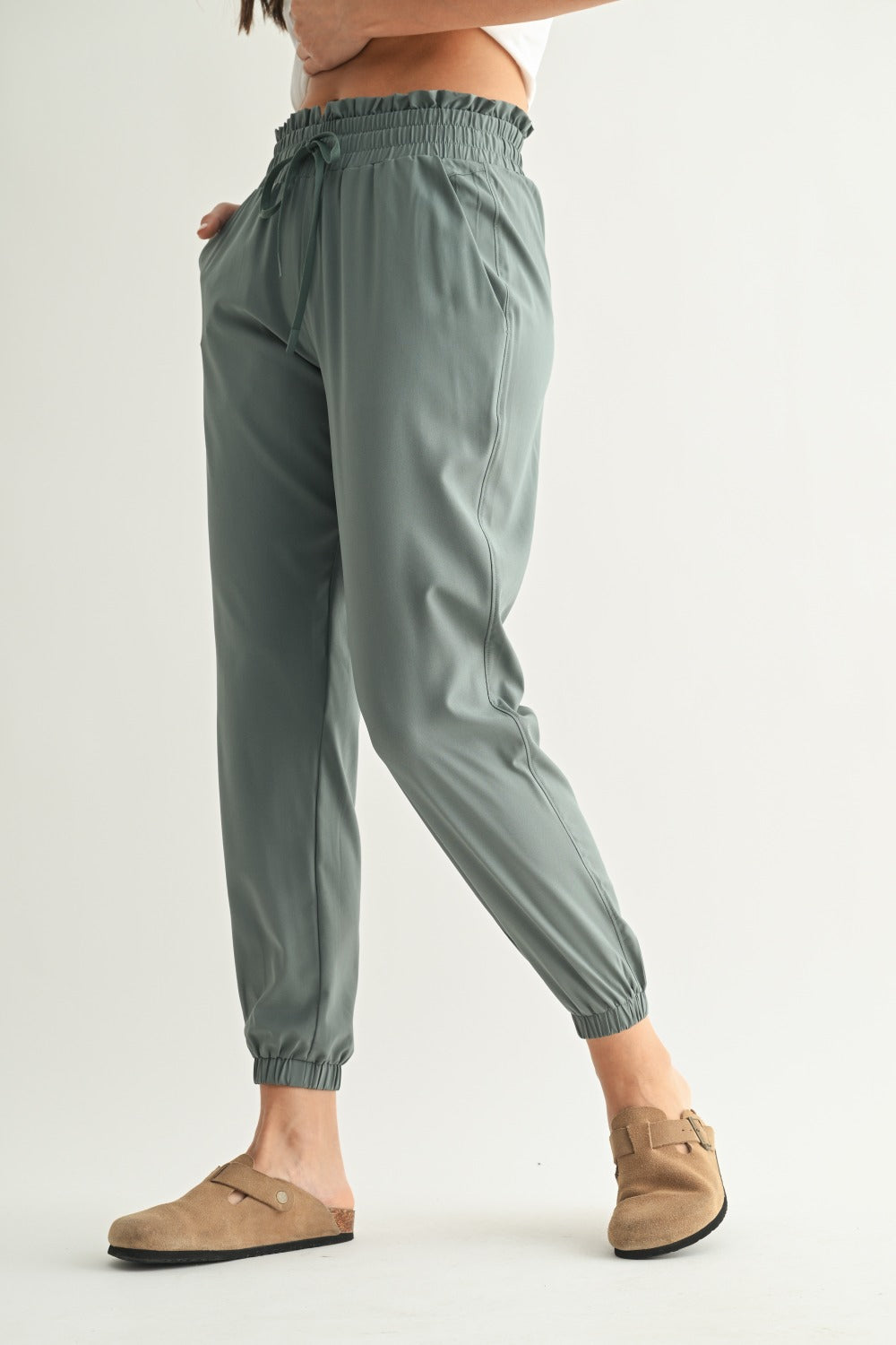 Mono B CUFFED ESSENTIAL HIGHWAIST JOGGERS