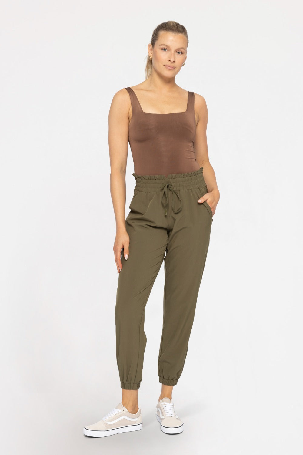 Mono B CUFFED ESSENTIAL HIGHWAIST JOGGERS