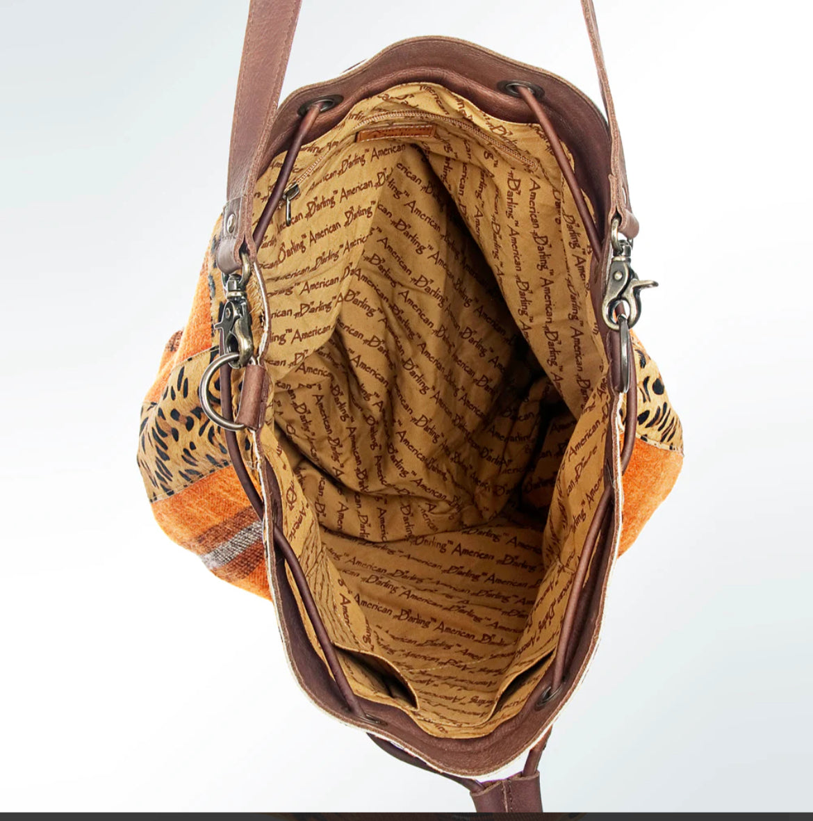 American Darling Leopard Saddle Blanket Tote Bag