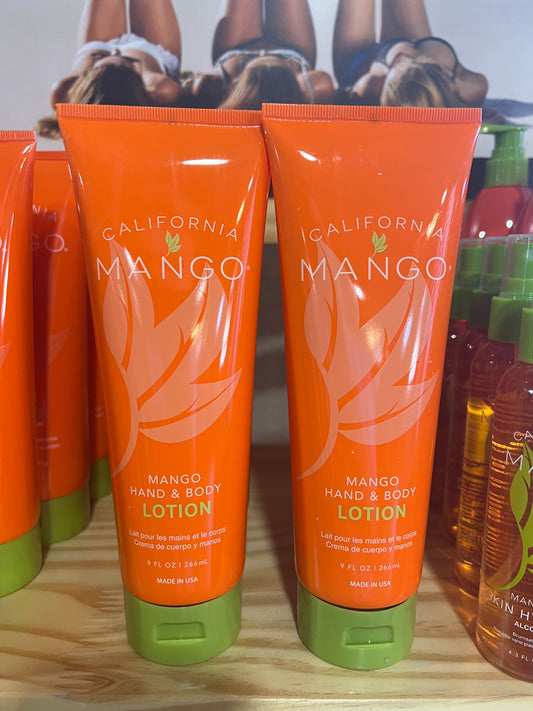 Mango hand and body lotion 9oz