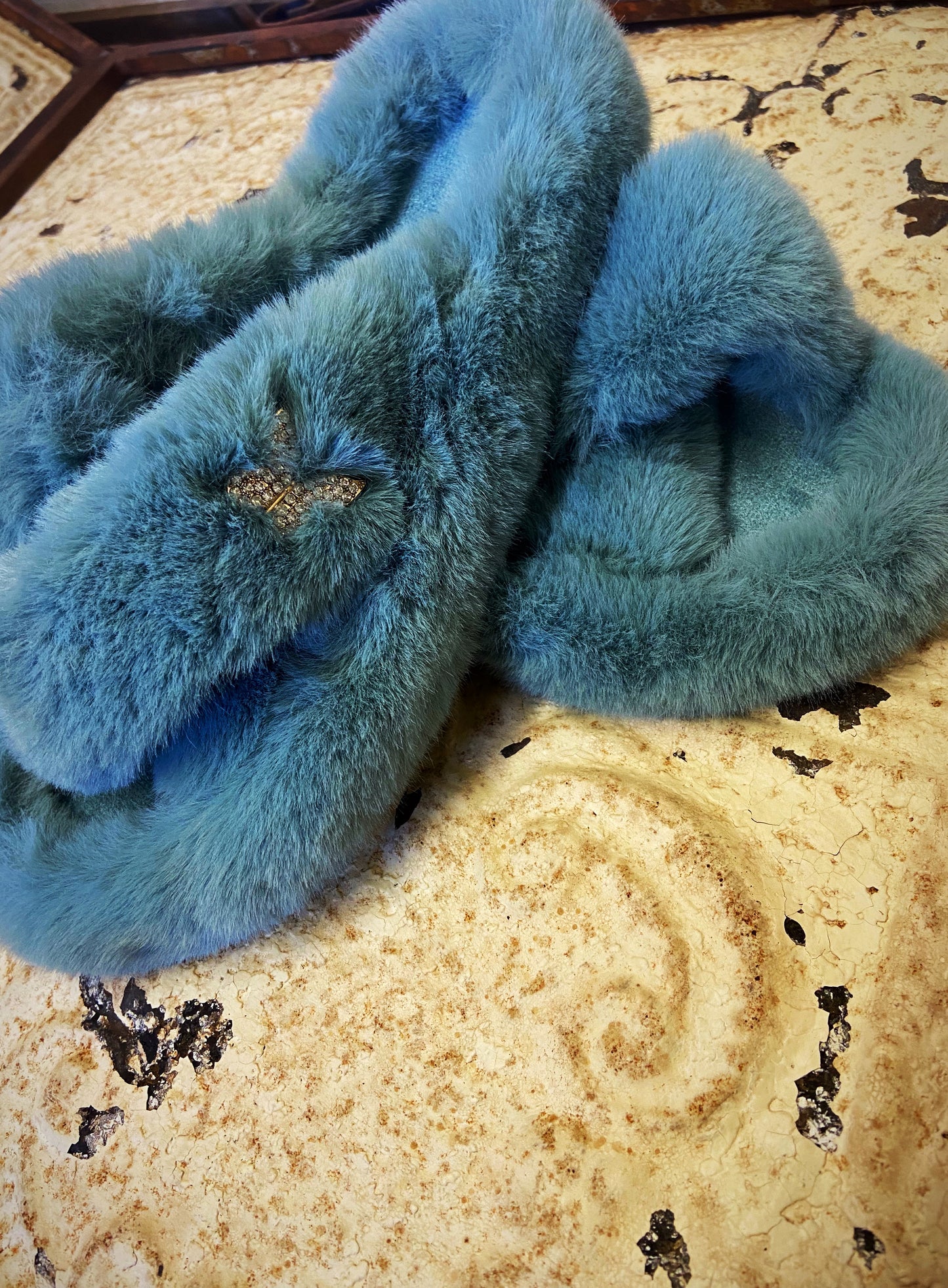 Rabbit Faux Fur Slippers