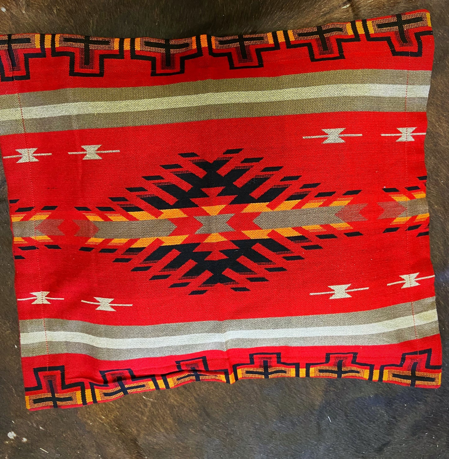 Aztec pillow shams