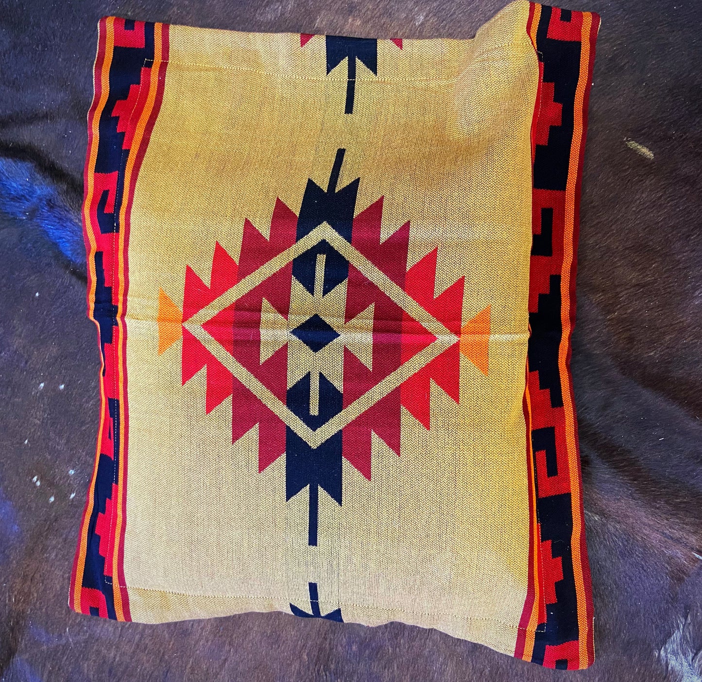 Aztec pillow shams
