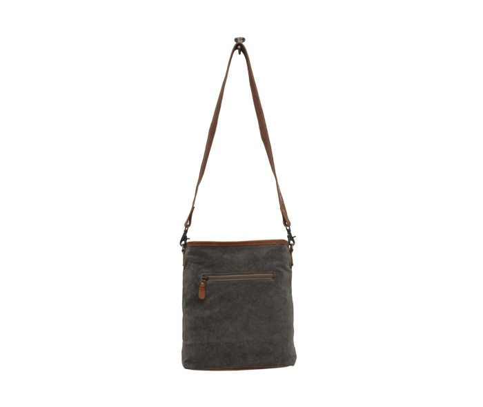 Myra Traditional Aztec tooled bag messenger